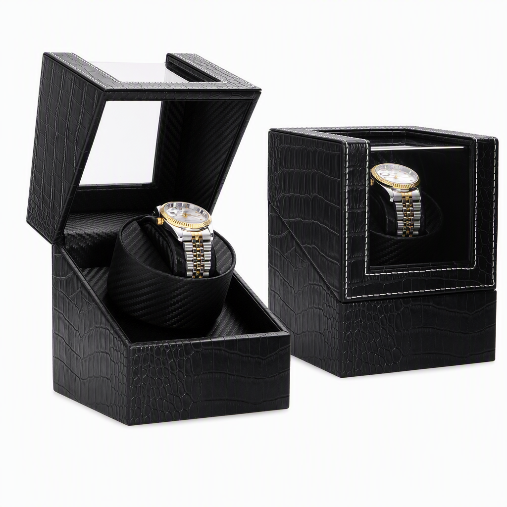 ⌚ 50% RABATT! 🔄 Automatische Uhrenbewegerbox – Drehbar, für mechanische Uhren & praktisch ✨