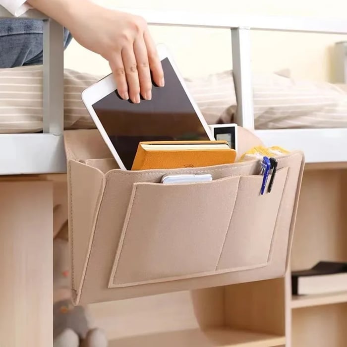 🛒 Filz-Organizer – Extra Fächer, schnelle Montage & Ordnung ✨