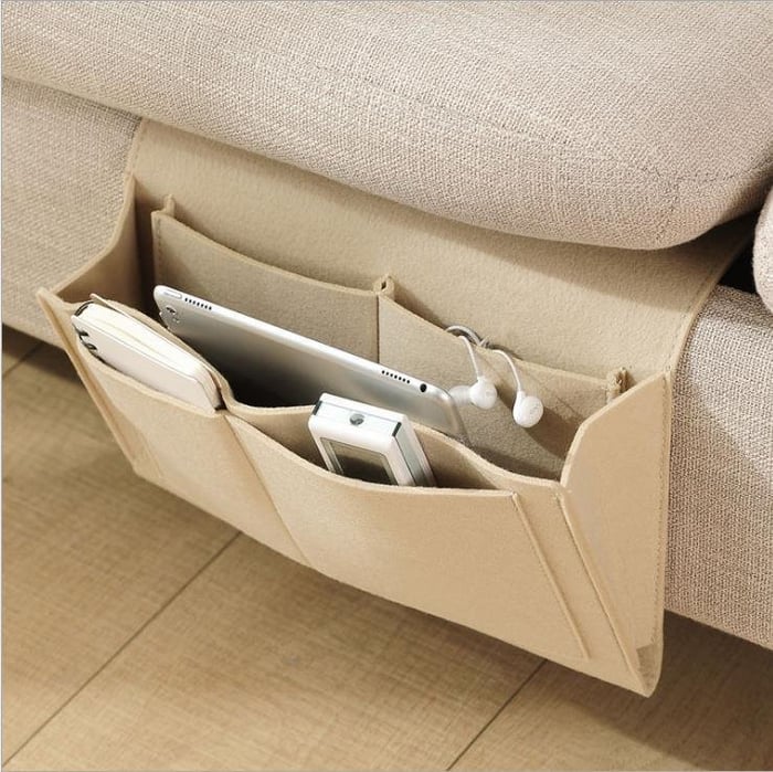 🛒 Filz-Organizer – Extra Fächer, schnelle Montage & Ordnung ✨