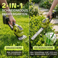 2-in-1 Akku-Heckenschere & Grasschere