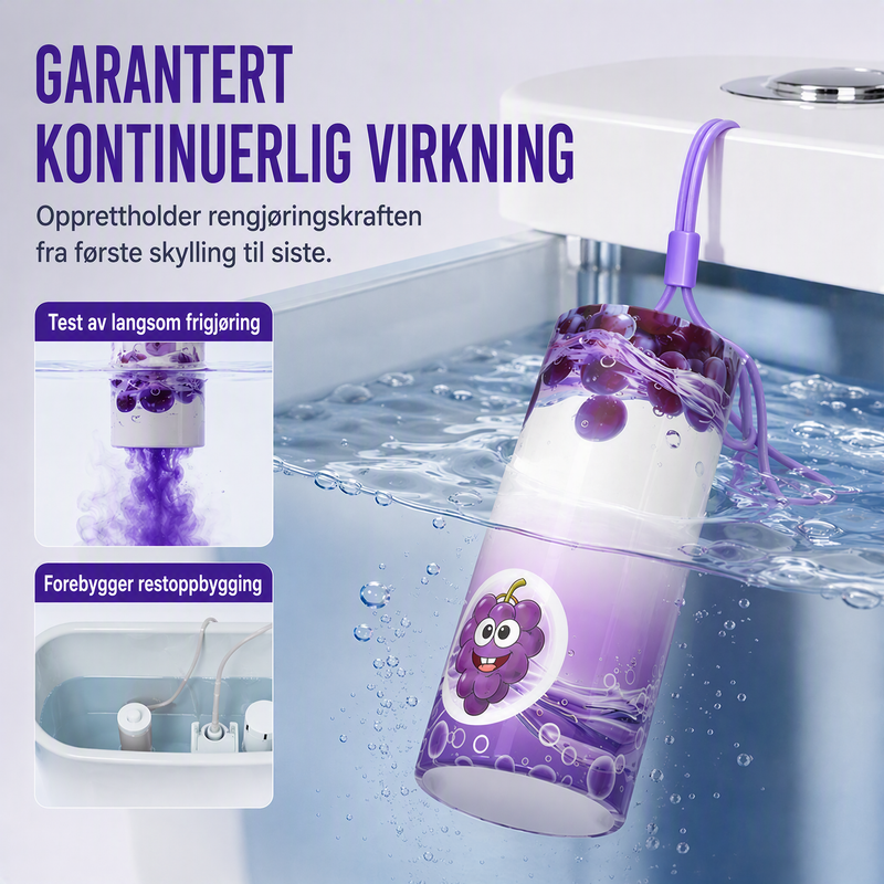 🚽 WC-Reinigungsball – automatisch, antibakteriell & langanhaltend – für ein frisches, hygienisches Bad 🌊