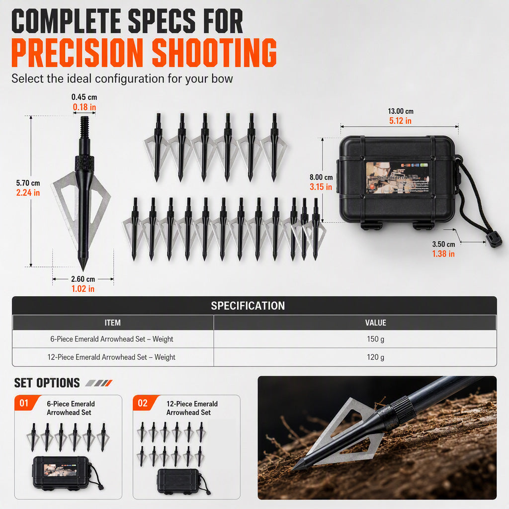 🔥 60 % RABATT på utvalgte produkter 🎉12-teiliges Pfeilset mit Aufbewahrungsbox – Universal für Recurve- & Compoundbögen