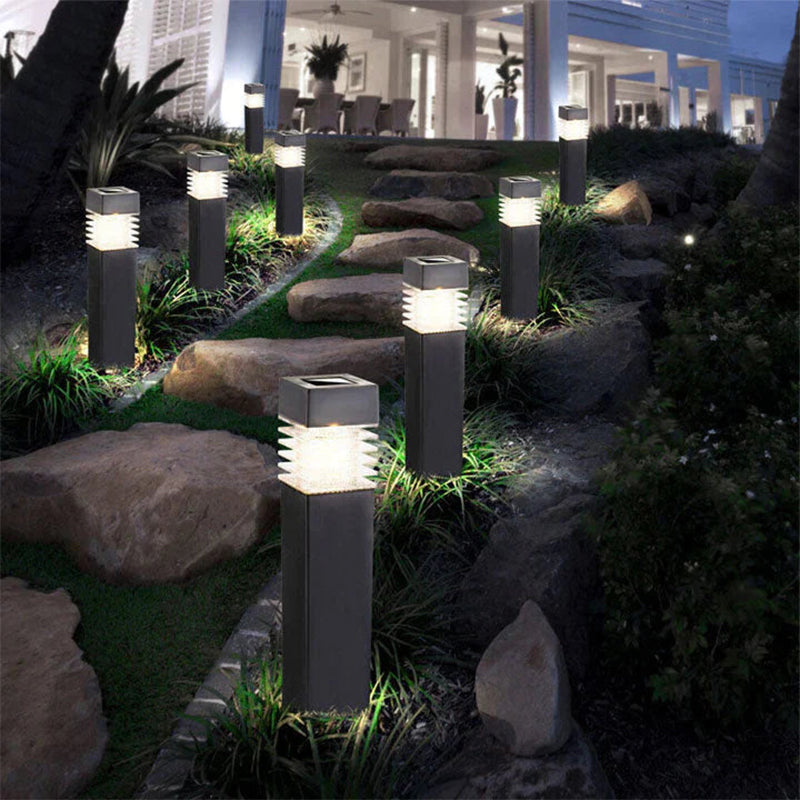 🏡  Solarbetriebene Deko-Leuchte für Garten & Terrasse, warmes Licht, kabellos & wetterfest