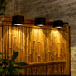 💡🔲 Quadratische Solar-Ambiente-Wandleuchte mit zwei Lichtfarbmodi – modernes Design & kabellose Freiheit! ✨