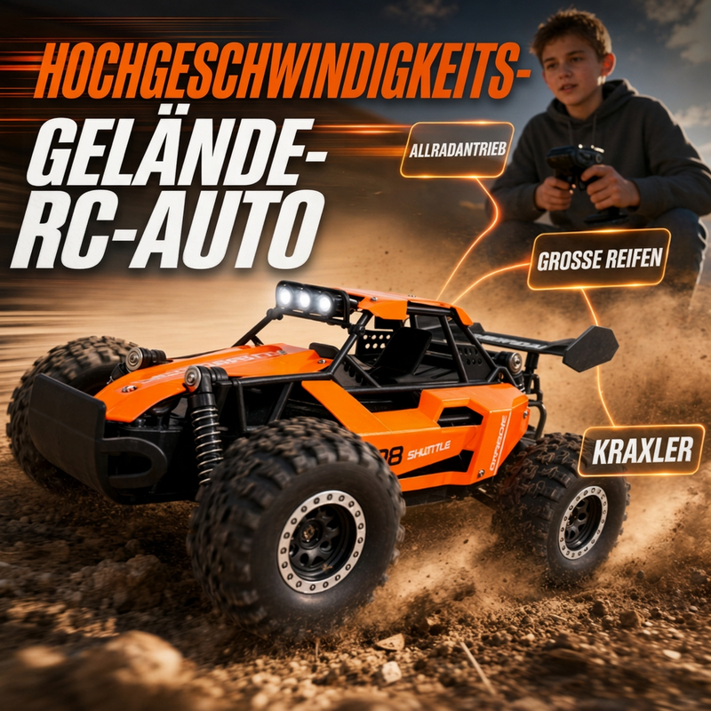 Hochgeschwindigkeits-RC-Geländewagen