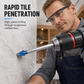 🧱 JETZT 50 % RABATT! 🔩 Sechskant-Hartmetall-Exzenterbohrer – für Keramik, Glas und Beton, YG6A-Wolframspitze ✨