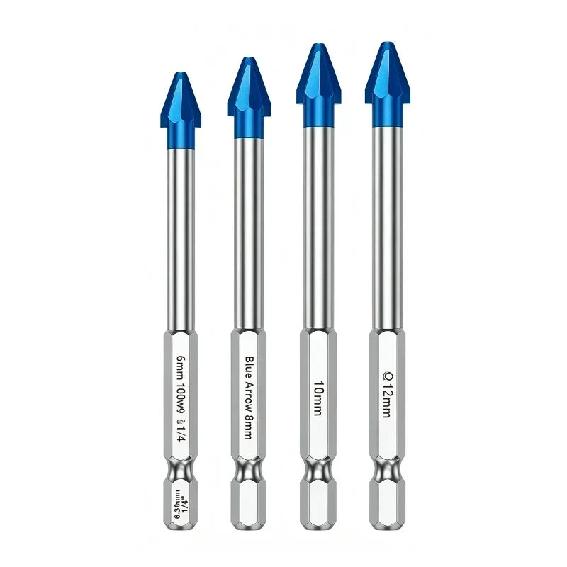 🧱 JETZT 50 % RABATT! 🔩 Sechskant-Hartmetall-Exzenterbohrer – für Keramik, Glas und Beton, YG6A-Wolframspitze ✨