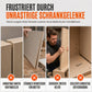 🔧 KAUFE 1, ERHALTE 1 GRATIS! 📐 Bohrlehre für Kleiderschränke – Stufenförmig & präzise ✨