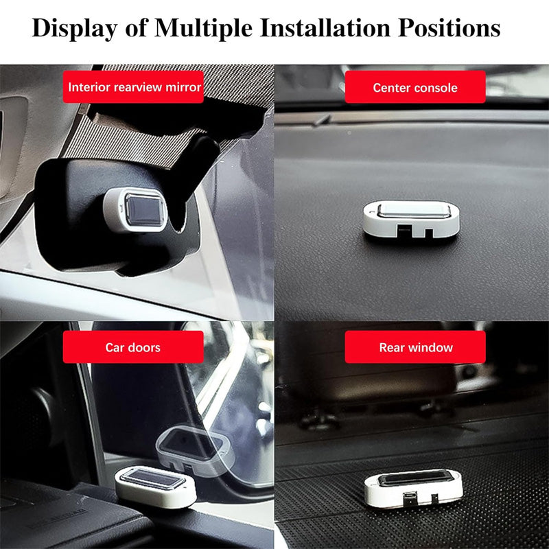 ⏳Zeitlich begrenztes Angebot: 50 % Rabatt⏰ Solarbetriebene LED-Blinklampe gegen Diebstahl🚗🚨