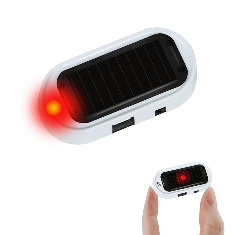 ⏳Zeitlich begrenztes Angebot: 50 % Rabatt⏰ Solarbetriebene LED-Blinklampe gegen Diebstahl🚗🚨