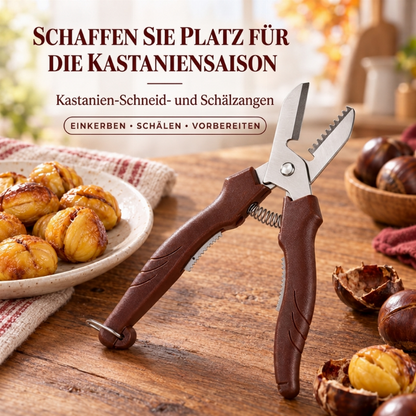 🌰 50% RABATT! 🔧 2-in-1 Kastanienschere – Ritzen & schälen in Sekunden ✨