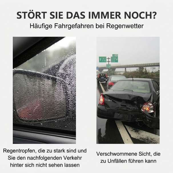 📢📢50% RABATT !!⏰Wasserdichte Folie für Auto-Rückspiegel