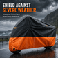 🏍️ 50 % Rabatt ! Wasserdichte Motorradabdeckung – Sicherer Schutz vor Wind & Wetter! 🛡️ Schlossösen gegen Diebstahl, sturmfest & reflektierend ⚡