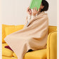 🛋️❤️Freihändig tragbarer, mit Reißverschluss versehener, beheizbarer USB-Schal | Schnelle Erwärmung für die Arbeit am Schreibtisch und zum Entspannen in Innenräumen🧣