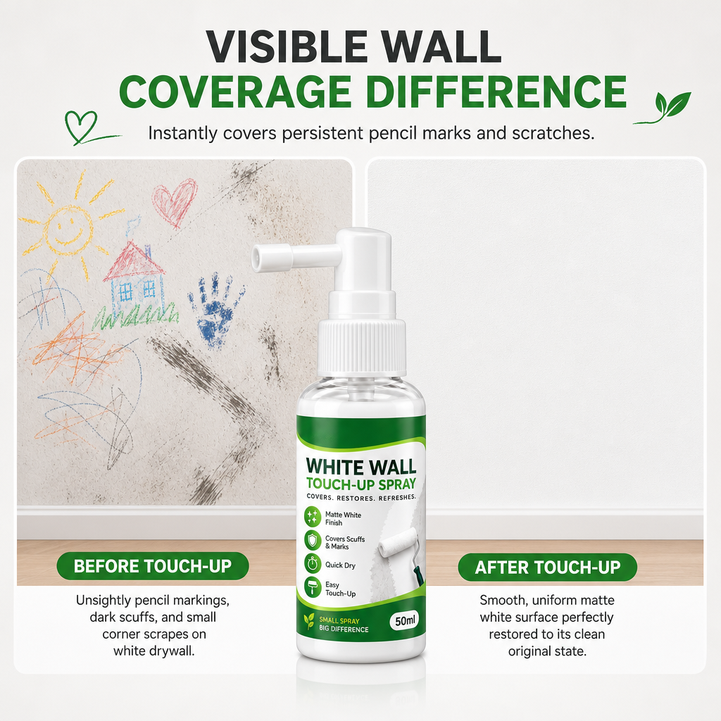 ⌛🔥Zeitlich begrenzte Aktion: Kaufen Sie 1, erhalten Sie 1 gratis👍🧴 – Weißes Wand-Reparaturspray