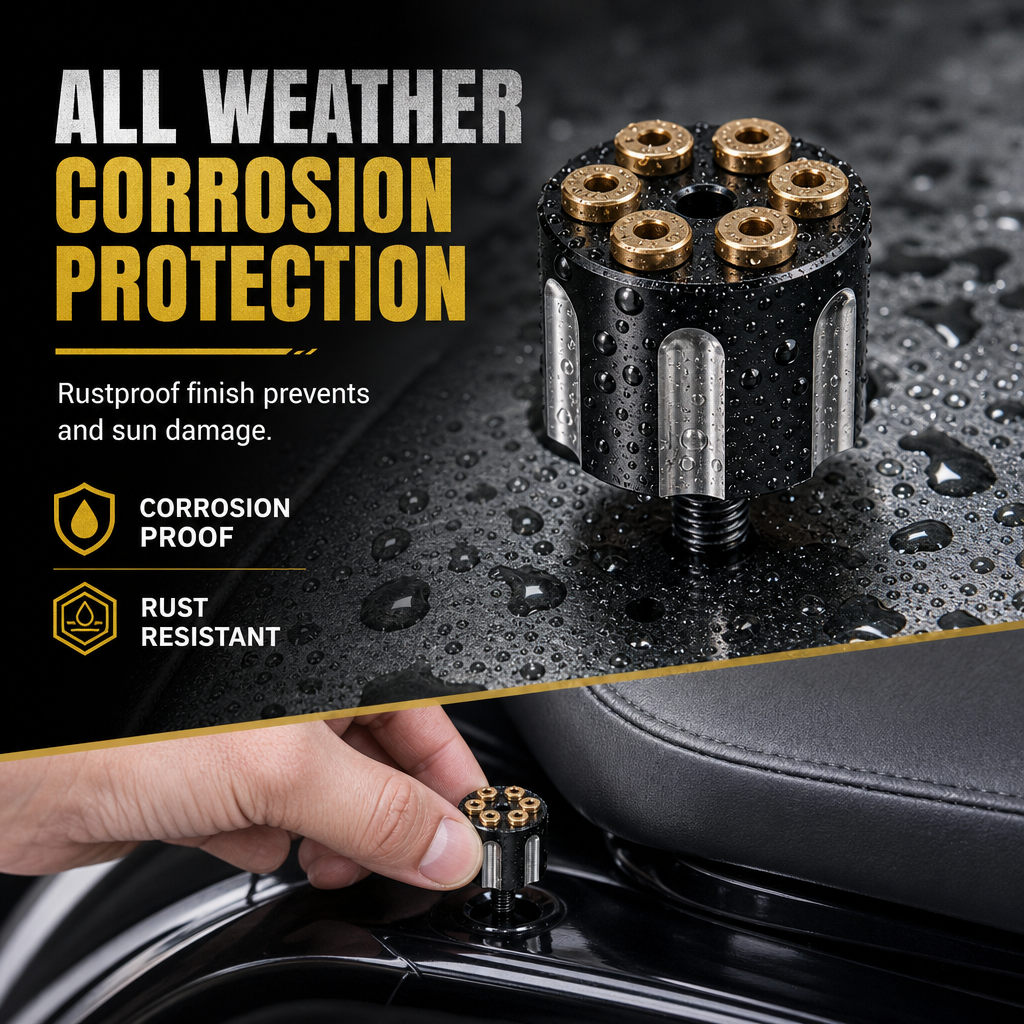 🏍️ 50% RABATT! ✨ CNC Motorrad-Sitzschraube – 6 mm, Schnellverschluss & eloxiert ✨