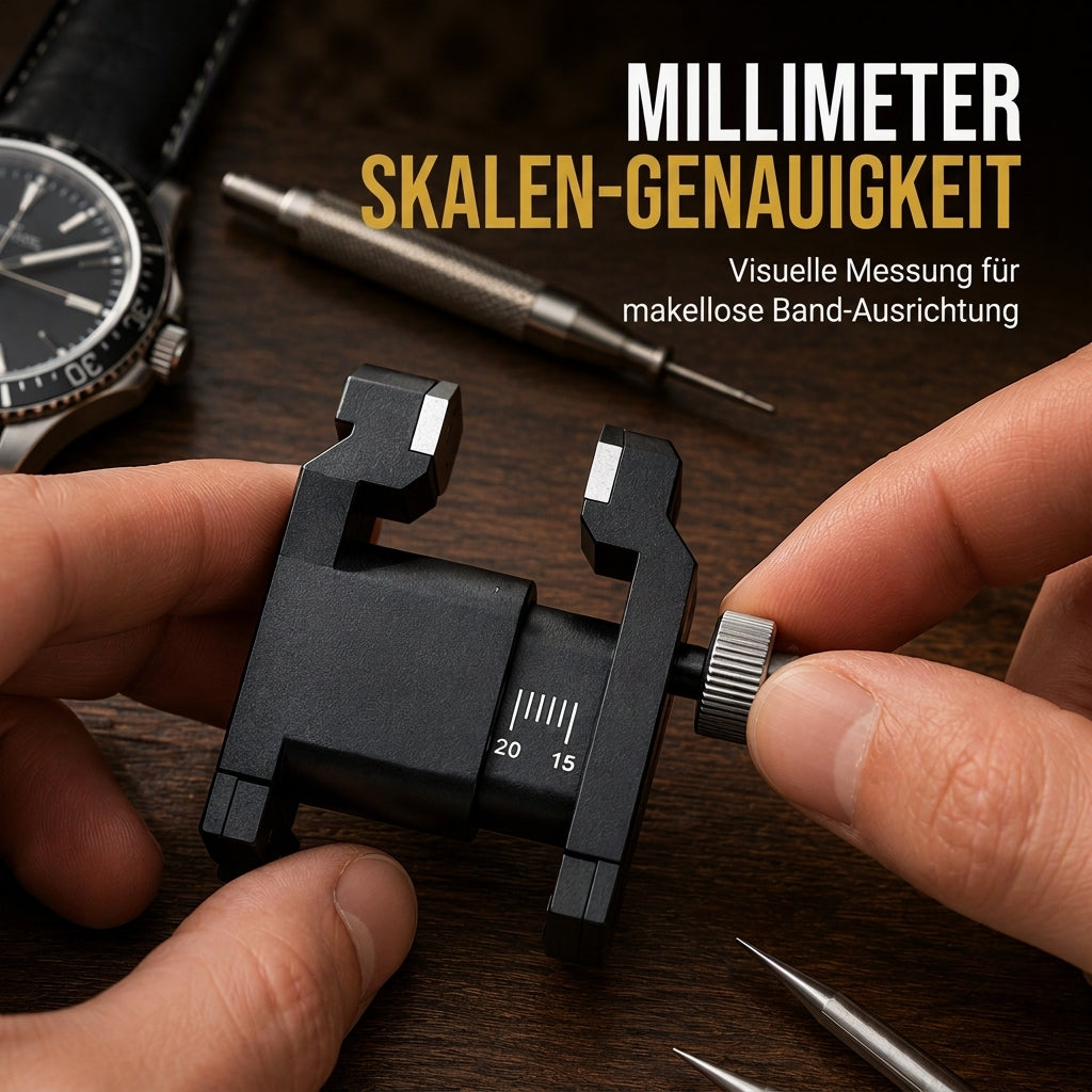 🔥Uhren Reparaturwerkzeug V-förmige Federstangen-Zange und Pinzette Set zum Entfernen des Armbandes