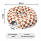 🔥Early Black Friday – Deals starten jetzt!💰Weihnachts-Katzentunnel mit Donut-Kuschelbett – limitierte Edition, abnehmbar & waschbar🎄🐱