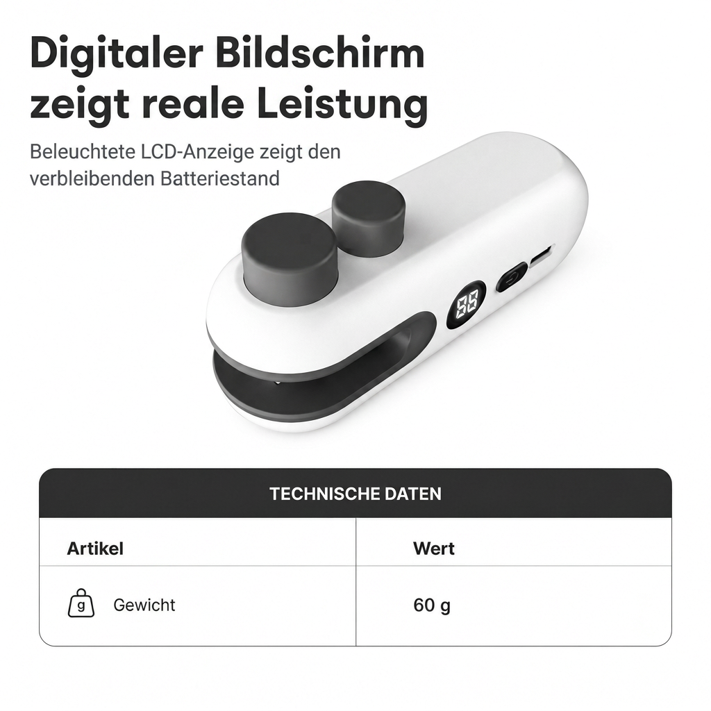 ⏳50% RABATT! 🔥 Tragbares Mini-Heißsiegelgerät – wiederaufladbar, mit LED-Anzeige & Magnetdesign für Snackbeutel