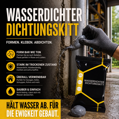 🏠 NUR FÜR KURZE ZEIT 50% RABATT! Wasserabweisende Dichtmasse, formbarer Füllstoff zum Abdichten von Löchern zum Verschließen von Rohr- und Wandlücken