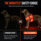 LED-Hundeharness mit Leuchtfunktion für Spaziergänge bei Nacht