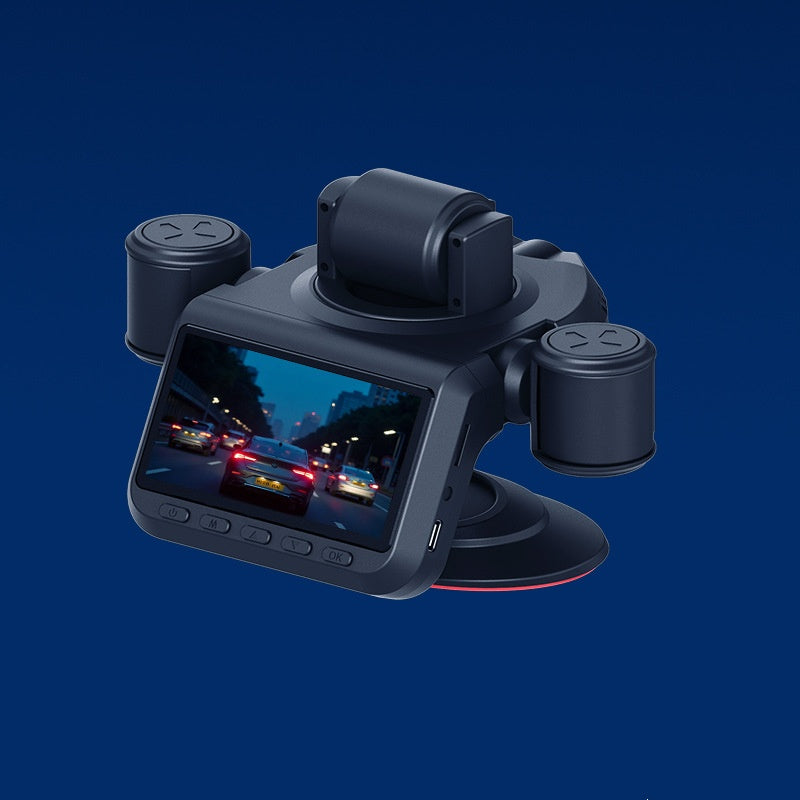 🛡️ 50% RABATT! 📹 5-Kanal-Dashcam mit 360°-Panorama – 5 Kameras für Front, Heck, Links, Rechts & Innenraum