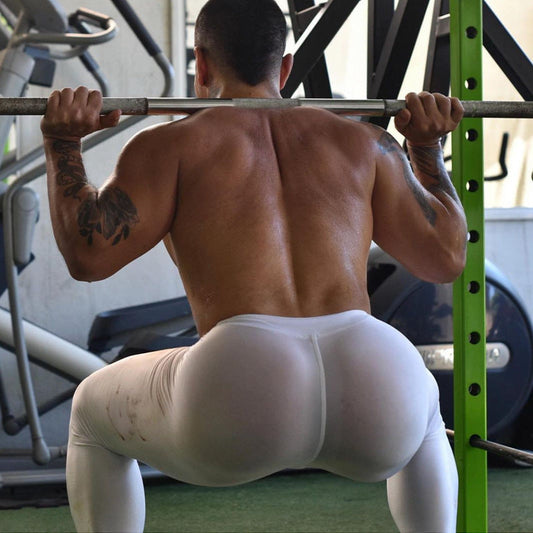 🎁Schnäppchen🔥Männer Sexy Ultra-dünne Sportboden Strümpfe Hosen