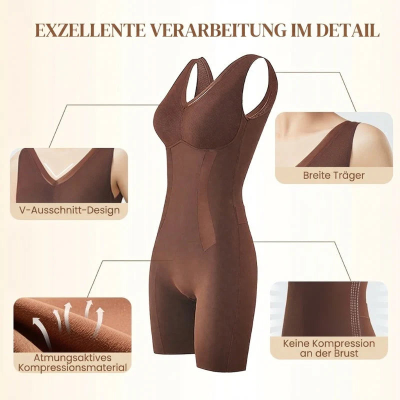 ✨ Figurformend – Nahtloses und atmungsaktives Material, sofortiger Schlankheitseffekt, ganztägiger Tragekomfort für eine schlanke Silhouette 🌸