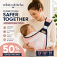 👶💛 JETZT 50 % RABATT! 4-in-1-Trage mit atmungsaktivem Mesh – 0–36 Monate, vorne und hinten – nah am Kind, die Hände frei ✨