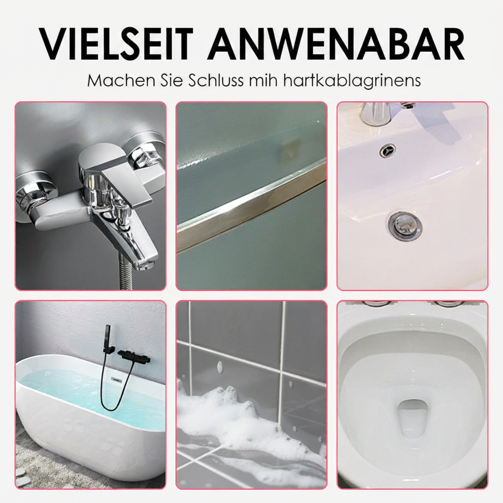 🥳Heißer Sonderangebot 2026🥳💞Über 50.000 verkaufte Exemplare! 🚿✨ 50 % Rabatt! Multifunktionales Badreinigungsspray