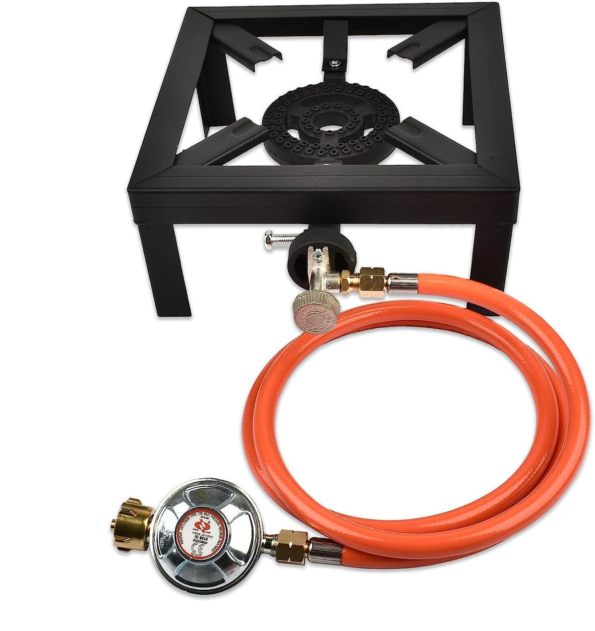 🔥 50% RABATT! 🍳 Tragbarer Propangasbrenner aus Gusseisen – Robust, langlebig & leistungsstark – Ideal für Camping, Outdoor-Kochen oder als Notfallkocher – gleichmäßige Hitzeverteilung, mit Piezozündung ⛺✨