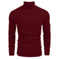 Rollkragen-Strickpullover für Herren im Winter