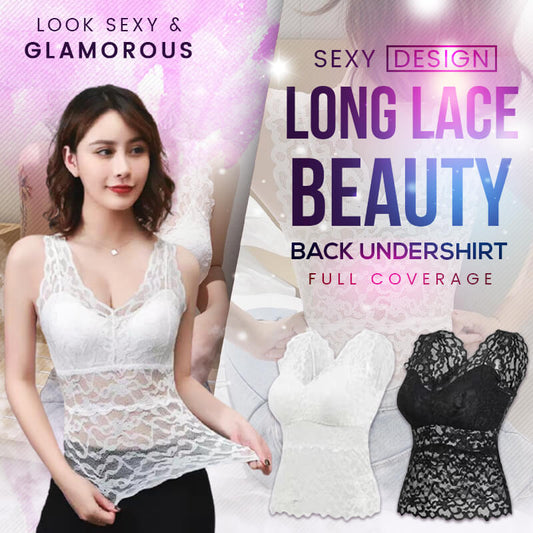 LACE BEAUTY BACK LANGES T-SHIRT (JETZT 40 % RABATT!)