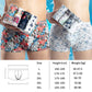 Men's Printed Ice Silk Panties Set（4pcs）