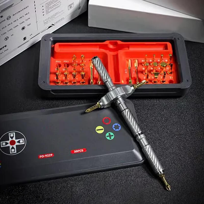 Ratchet screwdriver set