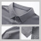Atmungsaktive Herren Business Ice Silk Kurzarm-T-Shirt für den Sommer