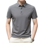 Atmungsaktive Herren Business Ice Silk Kurzarm-T-Shirt für den Sommer