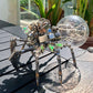 Cyberpunk 3D Metal Puzzle Spider with Light