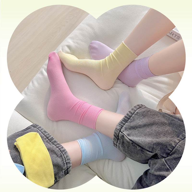 Vibrant Comfort Slouch Socks 10 Pairs