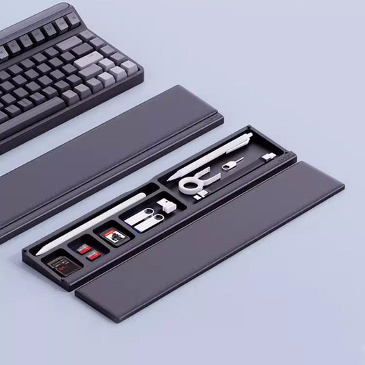 Tastatur Handgelenkstütze Pad Unterstützung mit Desktop-Partition Storage Case