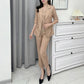 Damenmode-Casual-Business-3-teiliges Set (Blazer + Leibchen + Hose)