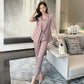 Damenmode-Casual-Business-3-teiliges Set (Blazer + Leibchen + Hose)