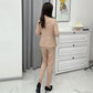 Damenmode-Casual-Business-3-teiliges Set (Blazer + Leibchen + Hose)