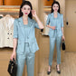 Damenmode-Casual-Business-3-teiliges Set (Blazer + Leibchen + Hose)
