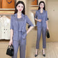 Damenmode-Casual-Business-3-teiliges Set (Blazer + Leibchen + Hose)