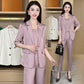 Damenmode-Casual-Business-3-teiliges Set (Blazer + Leibchen + Hose)
