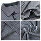 Herren Ice Silk Kurzarmhemd mit Revers