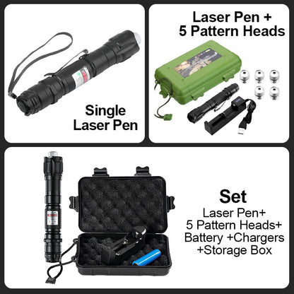 Long-Shooting Range Green Light Laser Pen