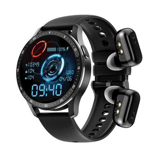 🎅Weihnachtsaktion🎅X7 2 in 1 SmartWatch mit Bluetooth Kopfhörer