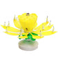 Ideales Geschenk - Bunte Geburtstagskerzen in Form einer Lotusblume